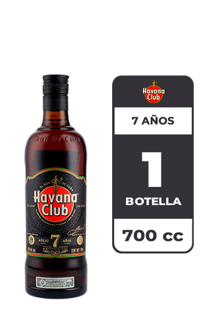 Botella de Ron Havana Club 7 Años de 700cc Premium en Comercial Unlitro.