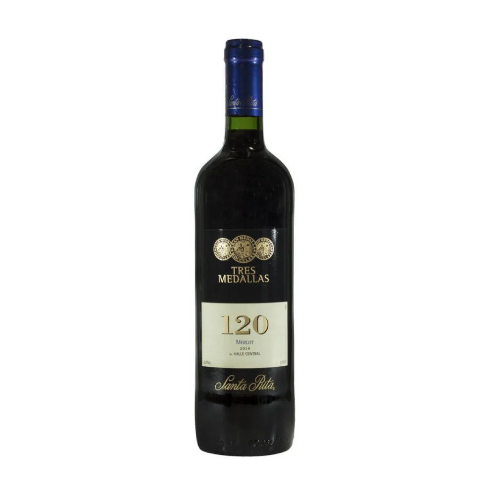 Vino 120 Tres Medallas Merlot 700 ml