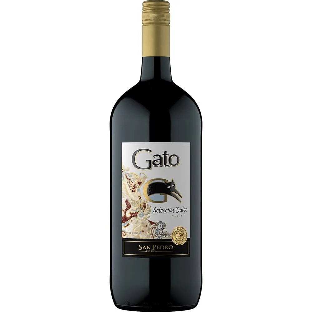 Vino Botellón Gato Selección Dulce Tinto 1,5 L