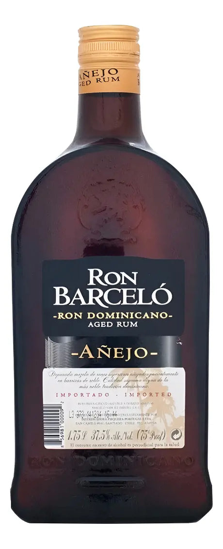 Botella Galón de Ron Barceló Añejo de 1.75 Litros en Comercial Unlitro.