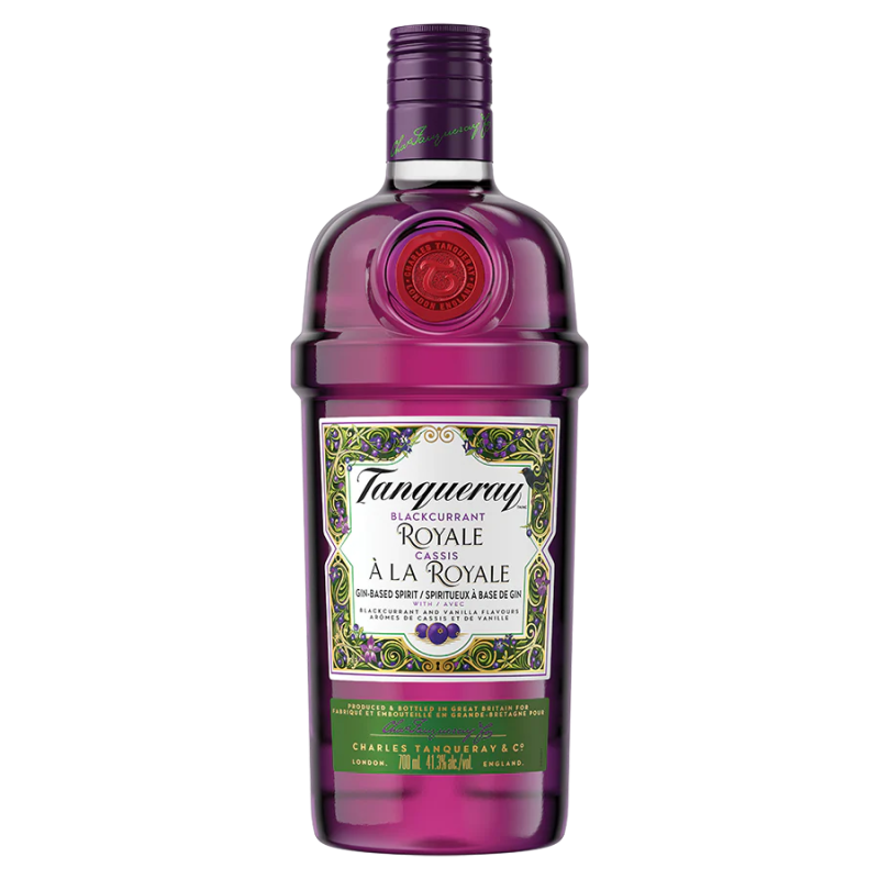 Gin Tanqueray Distilled Blackcurrant Royale Botella 700cc