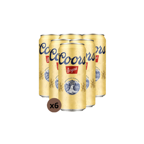 COORS 470ML X6UND