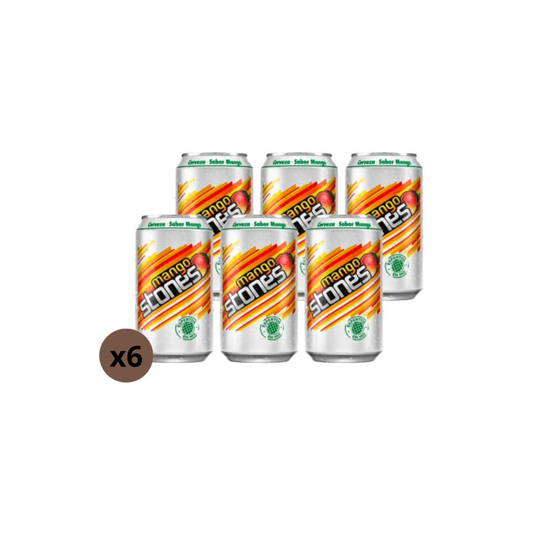 STONES MANGO 350ML PACK X6