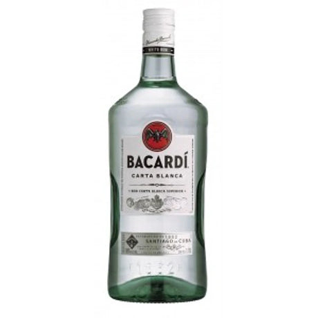 Botella Galón de Ron Bacardí Carta Blanca de 1.75 Litros en Comercial Unlitro.