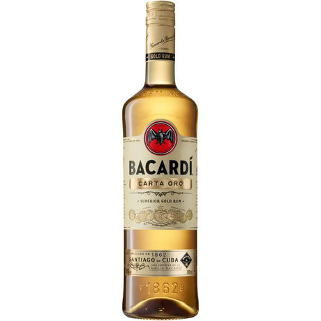 Botella de Ron Bacardí Carta Oro de 750cc en Comercial Unlitro.