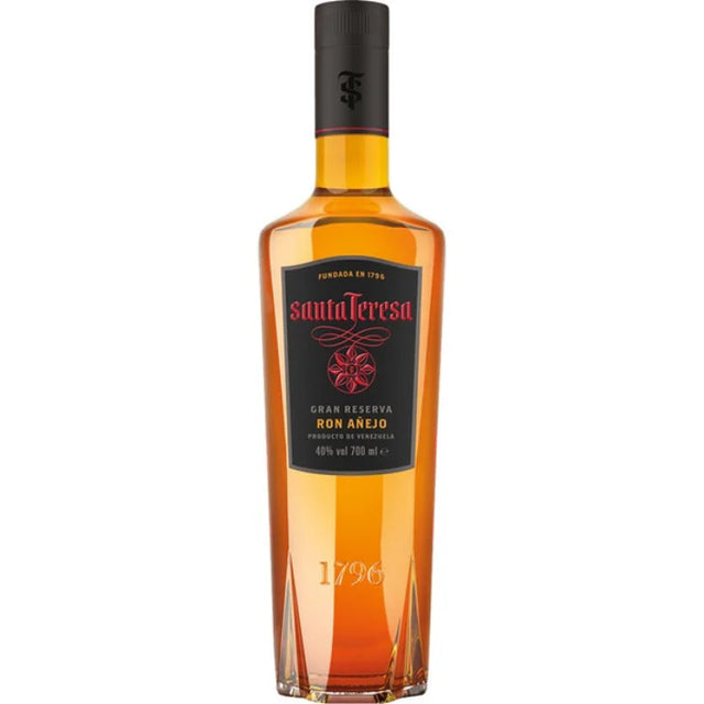 Botella de Ron Santa Teresa Gran Reserva Añejado de 700cc en Comercial Unlitro.