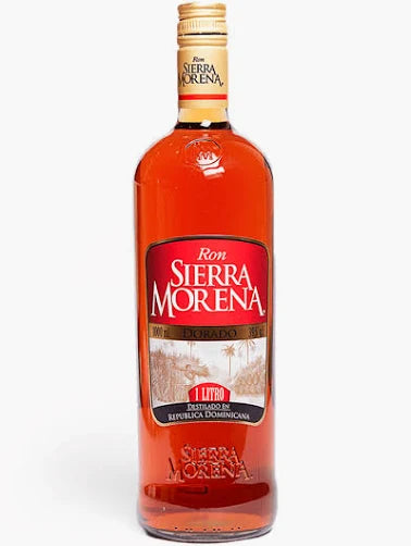 Botella de Ron Sierra Morena Dorado de 1 Litro en Comercial Unlitro.