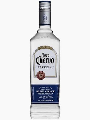 Botella de Tequila Jose Cuervo Especial Silver Blanco de 750cc, el legendario destilado mexicano de agave azul ideal para coctelería disponible en Comercial Unlitro.