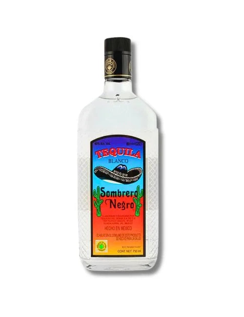 Tequila Sombrero Negro Botella 750cc