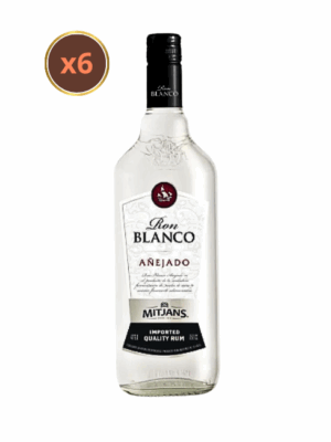 Ron Mitjans Blanco 1 Litro X6 UND