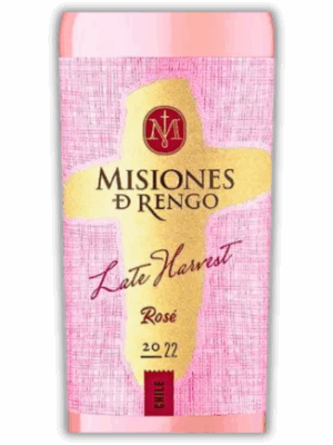 MISIONES DE RENGO LATE HARVEST ROSE 750ML